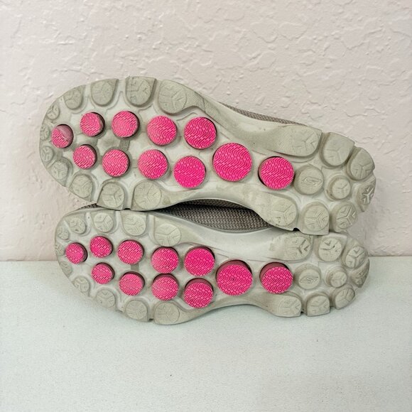 Skechers Go Walk‎ 3 Slip On Sneakers Beige Womens 10 Beige Goga Mat Comfort - Picture 9 of 10
